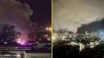 Incendio afecta al sector Piloto Pardo en Iquique: Bomberos controlan llamas y una gran columna de humo es visible desde la ciudad